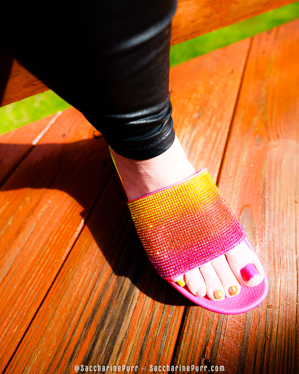 Tequila Sunrise Pedicure